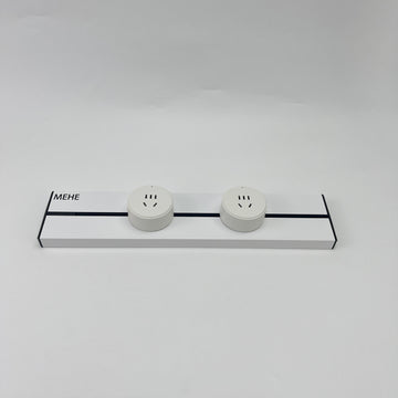 MEHE  Movable sockets , Track Socket Removable Wall Mount Power Strip Cordless Multiple Outlet Extension Protector Power Strip