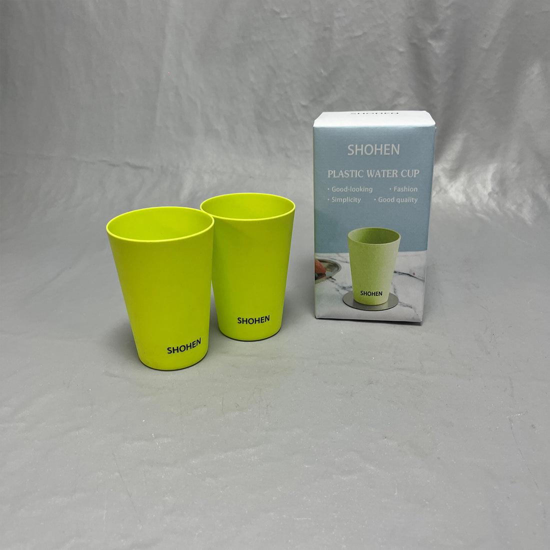 SHOHEN  cups, Plastic Tumblers Reusable Dishwasher Safe BPA Free